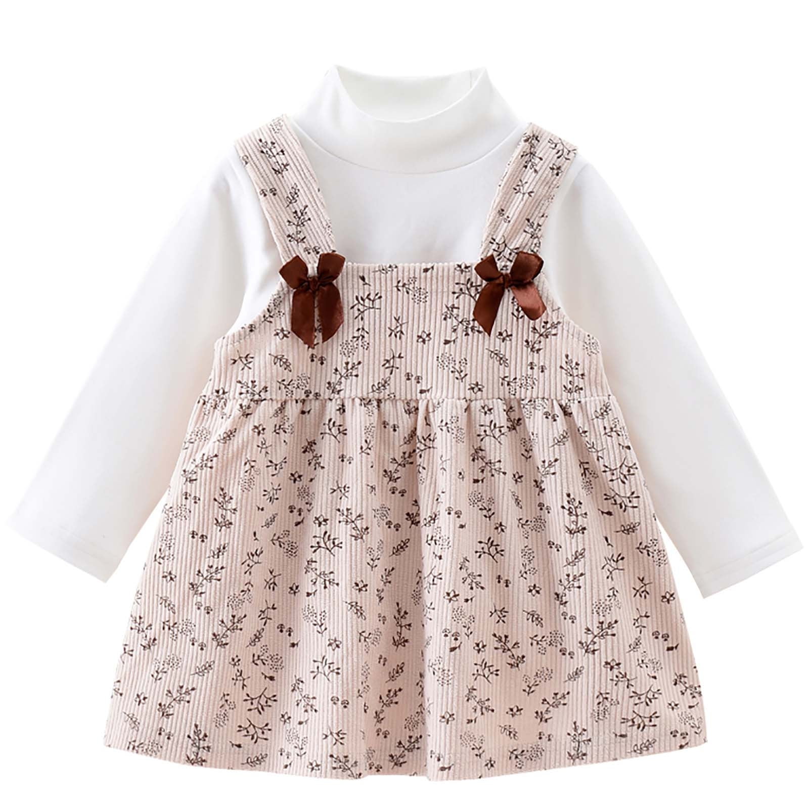 Fall and Winter Savings Clearance 2024! Antqov Toddler Girl's Dresses