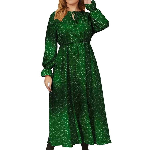Fall Winter Savings Clearance 2024! abtuhar Maxi Dress,Womens Dresses