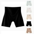 thumbnail image 1 of Swuxness Women's Bottoming Safety Underwear, Women's Panties, Womens Mid Rise Solid Color Comfortable Breathable Soft Hip Lifting Panties for Ladies Beige, M, 1 of 4