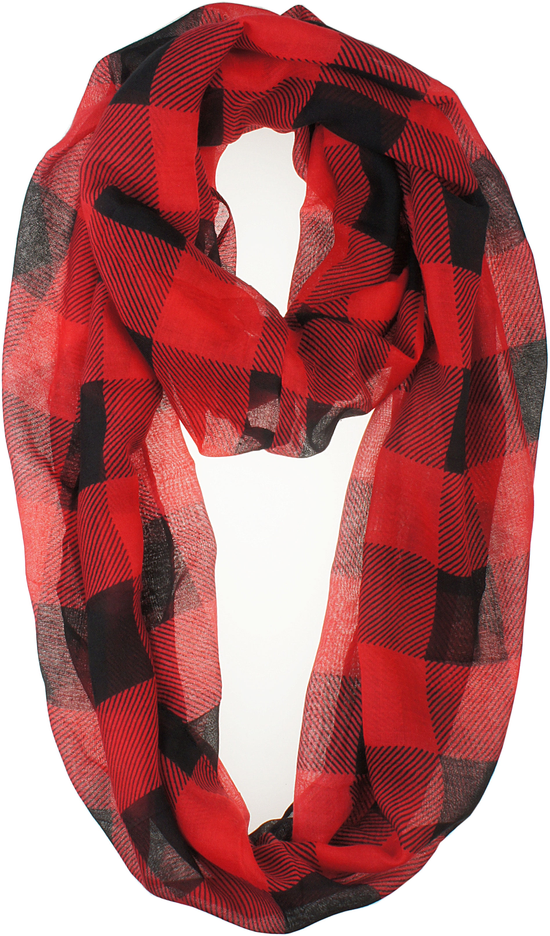 SHEER SCARF WITH RAW EDGE INDIANA FRANKS main image 1