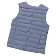 thumbnail image 1 of Fall Winter Women Jacket Sleeveless Padded Down Coat Single-breasted Round Neck Heat Retention Inner Wear Outerwear Outdoor Work Waistcoat, 1 of 1