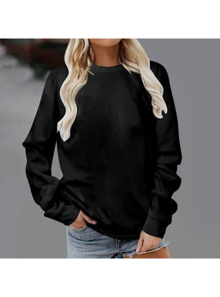HDLTE Plus Size Faith Shirt Women Long Sleeve Graphic Tee Casual  Sweatshirts with Pocket 1X - 5X
