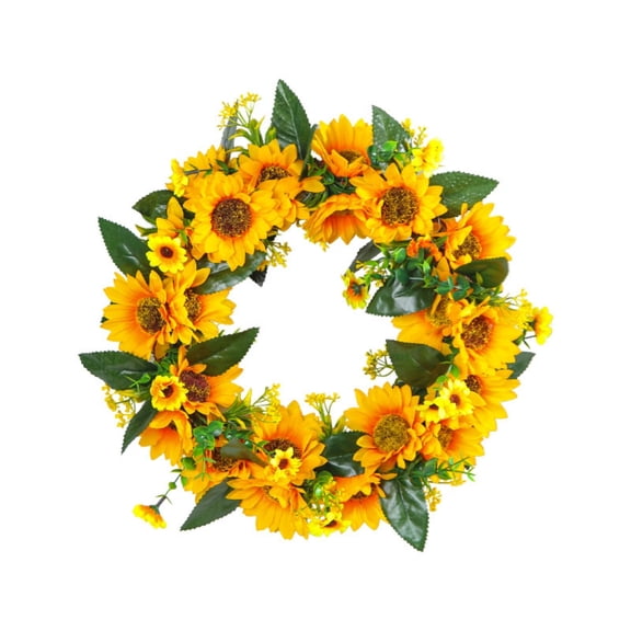 Fall Wreath Exquisite Sunflower Wreath Wall Decoration | Create Your Private Garden with Colors and Natural Atmosphere Opening Up A ! Fall Wreaths for Front Door