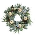 thumbnail image 1 of Fall Wreaths for Front Door, Artificial Maples Leaf Pumpkin Berry Wreath for Autumn Thanksgiving Halloween Indoors Outdoor Wreath Fall Decorations 15.75"(Dia), 1 of 4