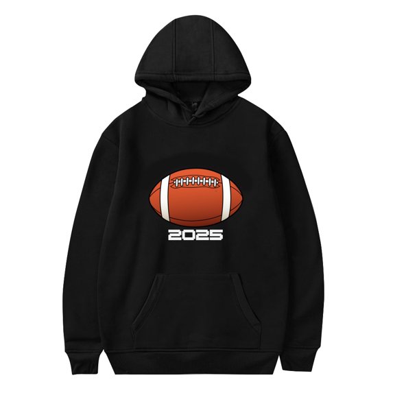 Fall and Winter Pullover Rugby Sports Printed Hoodie With Pockets Unisex sizes XS-4XL