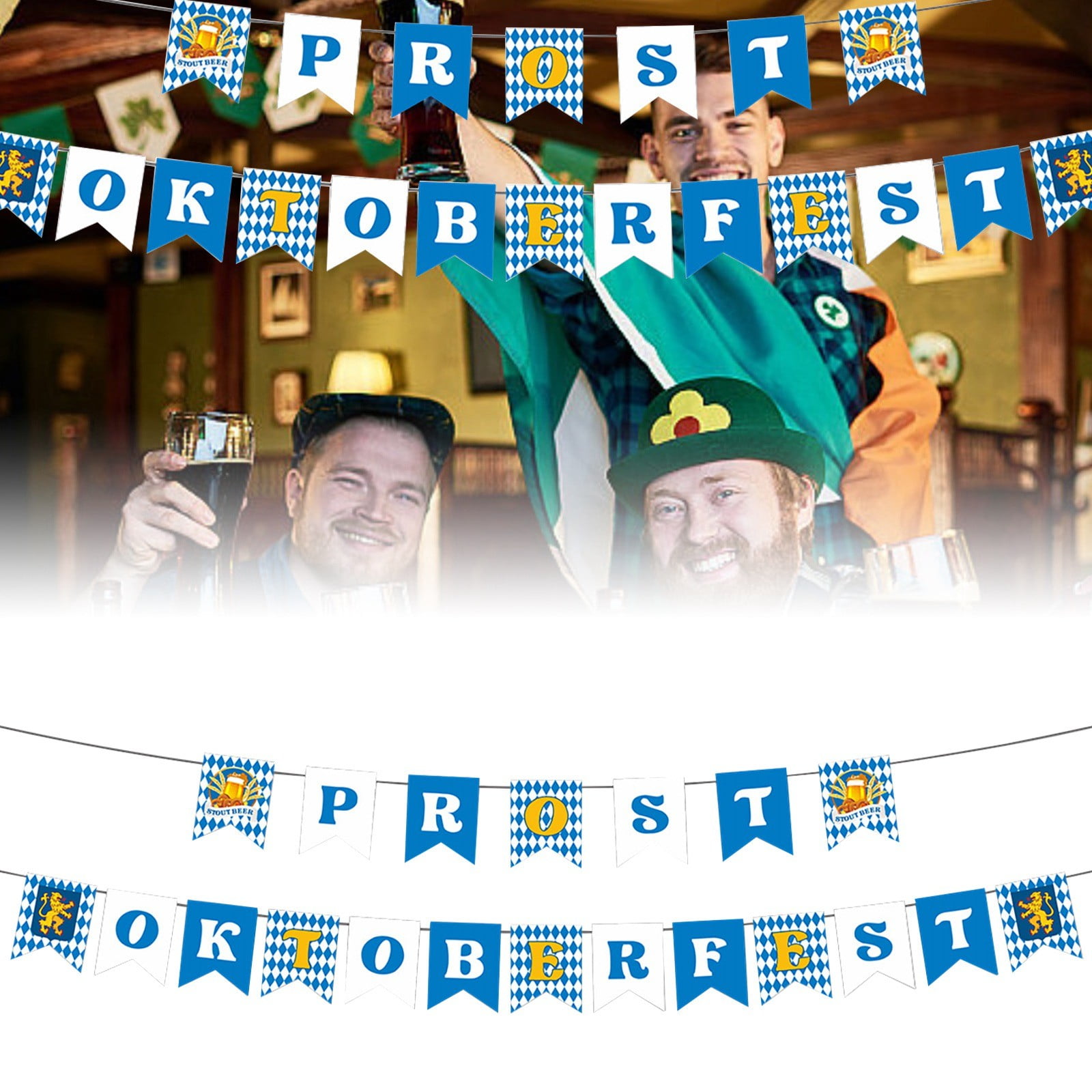 Fall fashion decor 2024 Festival Theme Decoration PROST OKTOBERFEST
