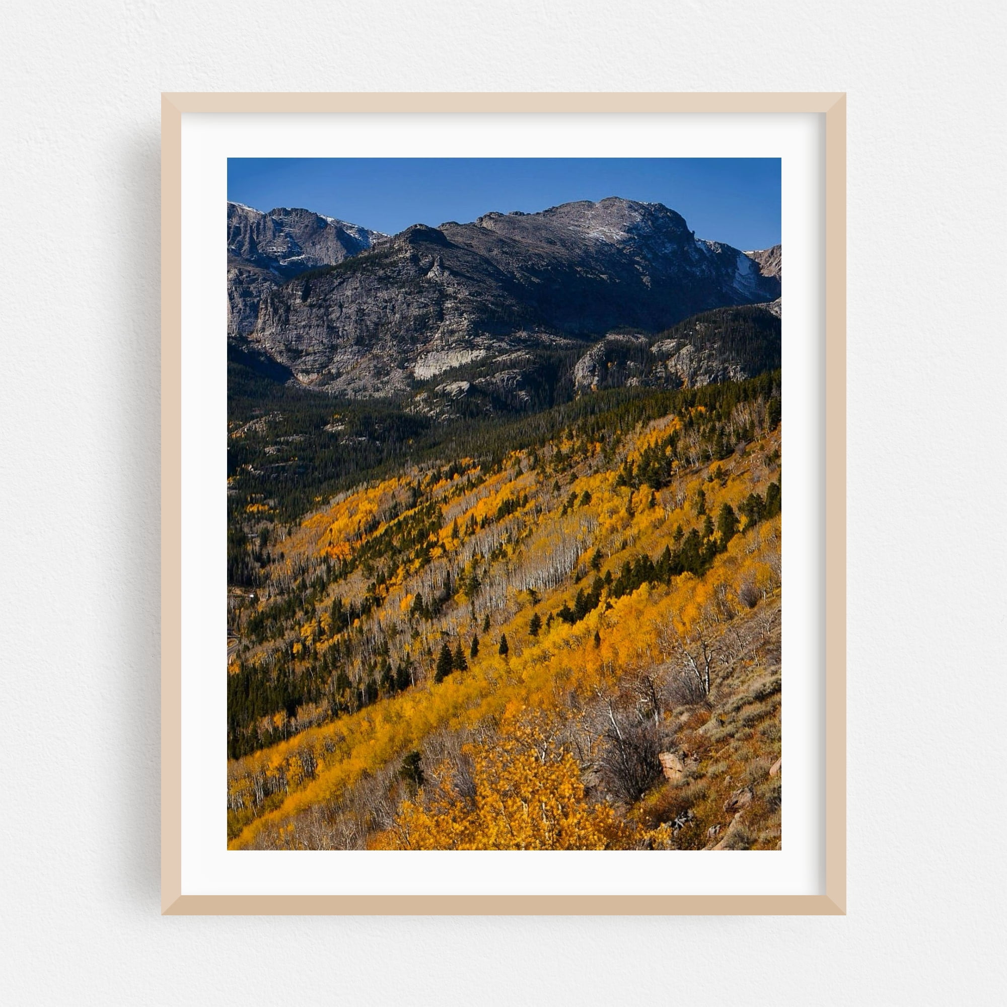 Fall in the Rockies - Colorado Photography Mountain Autumn Landscape ...
