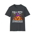 thumbnail image 1 of Fall into Spookiness Halloween Pumpkin T-Shirt, 1 of 4