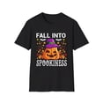 thumbnail image 1 of Fall into Spookiness Halloween Pumpkin T-Shirt, 1 of 4