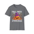 thumbnail image 1 of Fall into Spookiness Halloween Pumpkin T-Shirt, 1 of 4