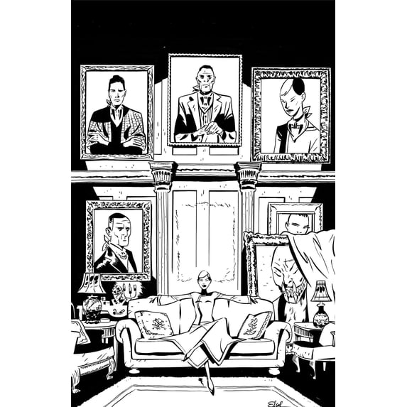 Fall of the House of Slaughter #1 D 1:10 INCV (Full Art, Charretier) Boom Entertainment Comic Book 2026