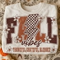thumbnail image 1 of Fall vibes T-shirt,Fall Shirt, Trendy fall Shirt,Pumpkin spice Shirt,Fall design, Thankful TH040629, 1 of 5