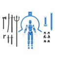 FallDeals! A 3D Printed Hand Held Multi Joint Action Figure Robot