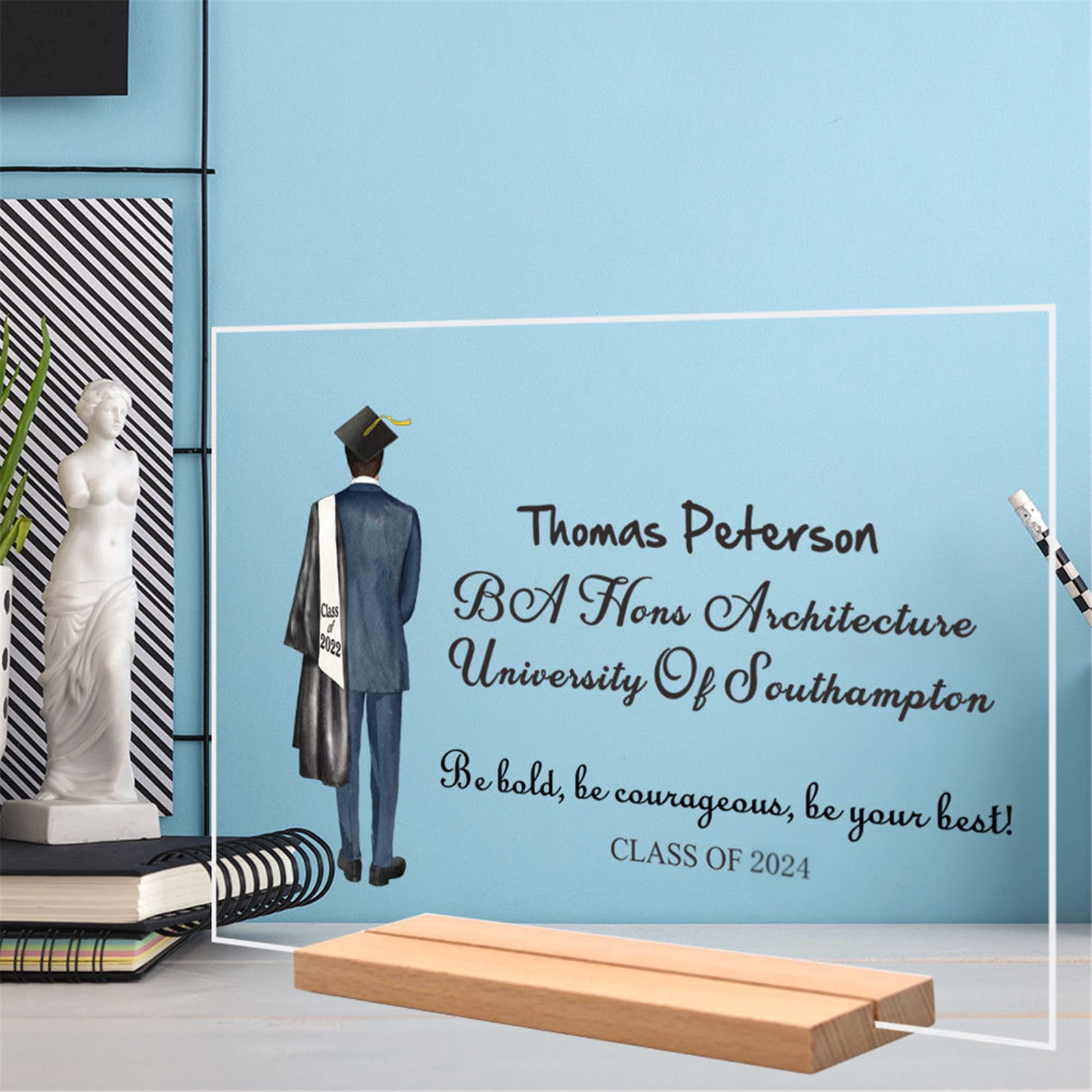 FallDeals! Placa Acrilica Personalizada Para Graduacióngraduation Gifts