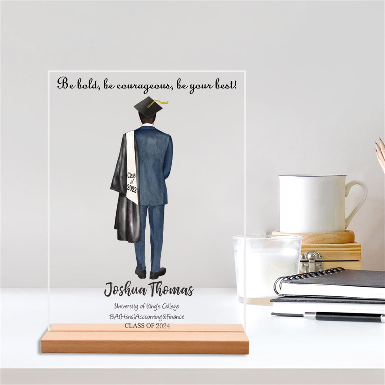 FallDeals! Placa Acrilica Personalizada Para Graduacióngraduation Gifts