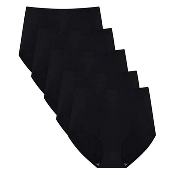 FallSweet No Show High Waist Briefs Underwear for Women Seamless Panties Multi Pack