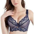 thumbnail image 1 of FallSweet Padded Push Up Lace Bras for 34A to 46D Underwire, 1 of 5