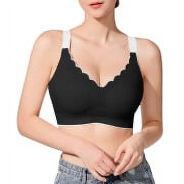 FallSweet Plus Size Bra Sexy Seamless Bras for Women