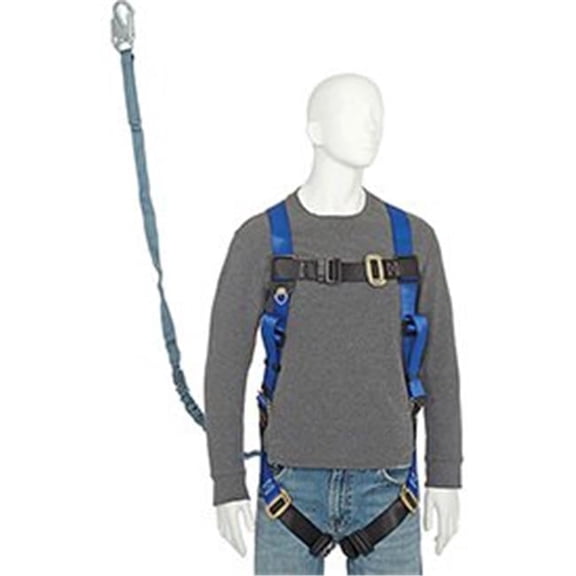 FallTech Starter Kit with 7015 Harness, 6 ft. Shock Absorbing Lanyard & Gear Bag