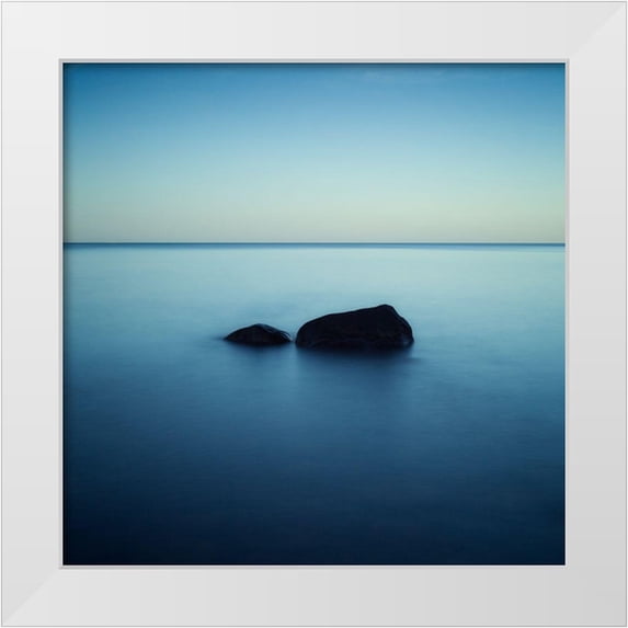 Fallberg, Peter 15x15 White Modern Wood Framed Museum Art Print Titled - Zen