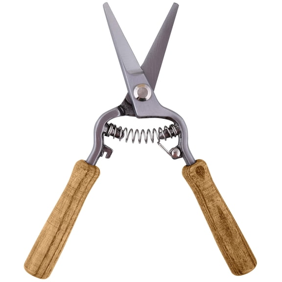 Fallen Fruits GT145 Flower Scissors, 0.91 x 2.56 x 8.43 inches, Gray