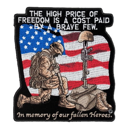 Fallen Heroes Sewing Patch