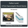 thumbnail image 1 of "Fallen Land: A Post Apocalyptic Board Game" + Expansions Compatible Card Sleeve Bundle (8810 X 7), 1 of 3