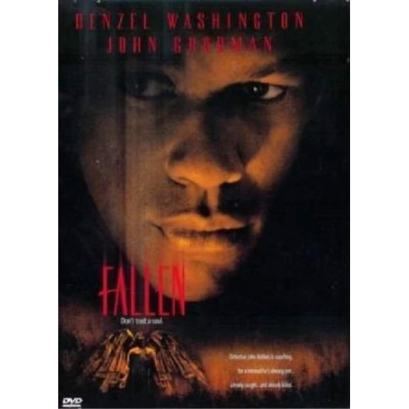 Pre-Owned Fallen-Snap Case Packaging 1998 DVD DENZEL WASHINGTON JOHN GOODMAN