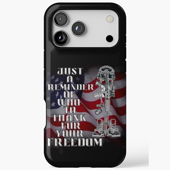 Fallen Soldier Cross Military Honor for iPhone Case 17 11 12 13 14 15 16 Pro Max