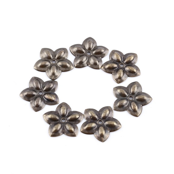 Falleo Clearance 100pc Vintage Upholstery Nails Bronze Metal Tags Furniture Sofa Shoe Door Decorative Tack Stud