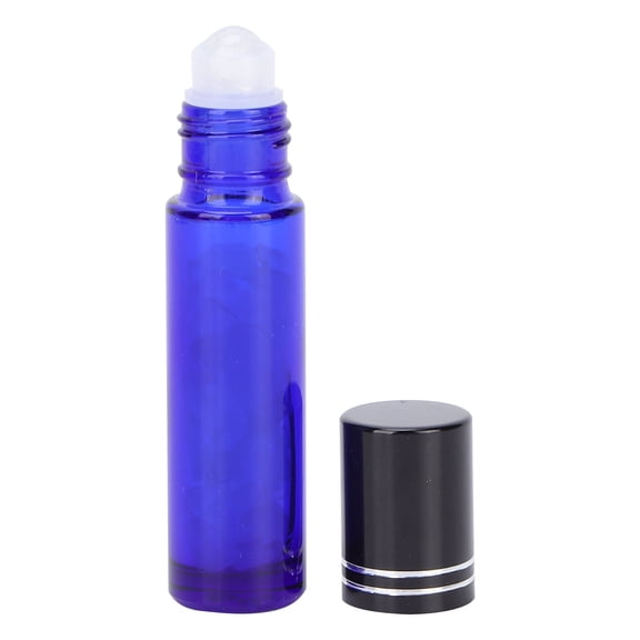 Falleo Clearance 10ML Empty Rollon Bottles Reusable LeakProof Massage Roller Bottles Portable Glass Bottles
