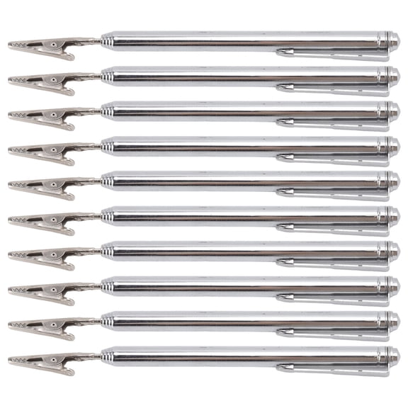 Falleo Clearance 10Pcs Roach Clip Stainless Steel Durable Telescopic Design Wide Application Bracelet Helper Tool for Car Home Repair