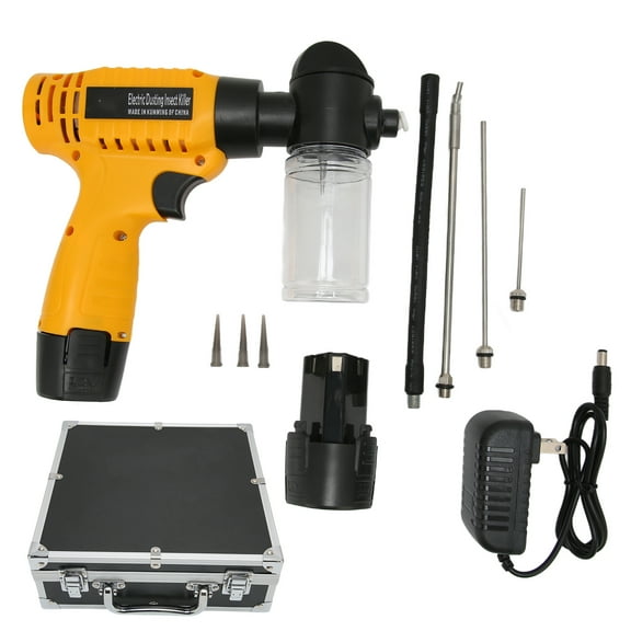 Falleo Clearance 12V Electric Termite Killer Duster Portable Handheld Pest Control Spray Gun US Plug AC100?240V