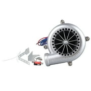 Falleo Clearance 12V Turbo Blow Off Valve Simulator Silver Extraordinary Sound Electronic Fake Dump Valve Simulator for Car Motorbikes
