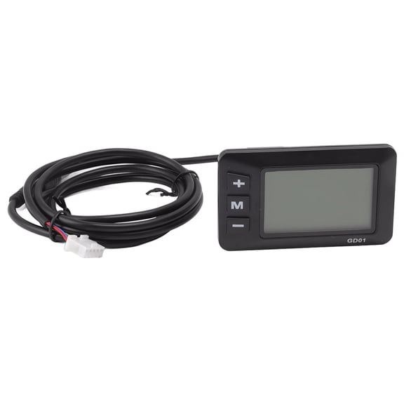 Falleo Clearance 24V 36V 48V Electric Bike LCD GD01 Display Panel Bike Modification Accessories with Waterproof Connector