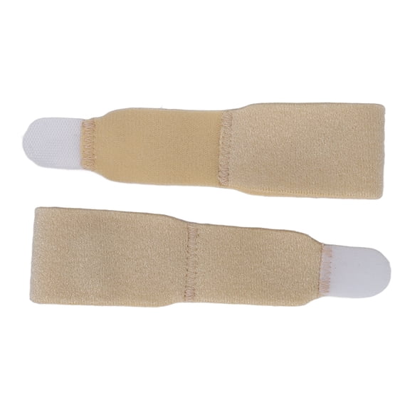 Falleo Clearance 2pcs Hammer Toe Straightener Strap Skin Color Universal Soft Ergonomic Claw Toe Corrector for Bent Toe S