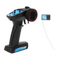 thumbnail image 1 of Falleo Clearance 3 Channel RC Transmitter with 2.4Ghz Receiver Speed Adjustment Function Remote Controller for Car Boat, 1 of 5