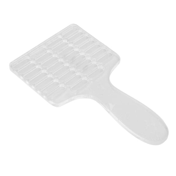 Falleo Clearance 30 Count Capsule Counting Tray with Handle Effort Saving Tablet Holding Counter Tray for Vitamin