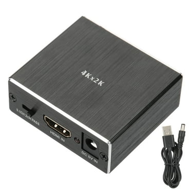 Falleo Clearance 4K X 2K Audio Extractor for HDMI SPDIF 3.5mm Stereo Audio Extractor Converter Audio Splitter