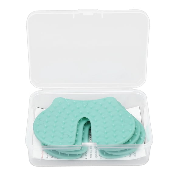 Falleo Clearance 4PCS Shot Pain Reducer Reusable Plastic Immunization Shooting Assist Blocks for Kids and Adults Light Green