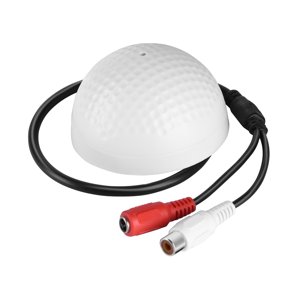 Falleo Clearance 5-150m2 Wide Range HiFi Audio Sound Monitoring Pickup Microphone Head for CCTV Security