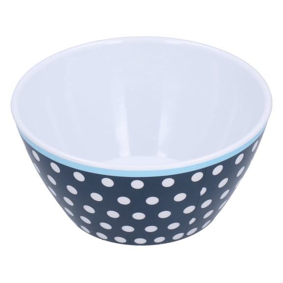 Falleo Clearance 500ml Salad Bowl Thickened Snack Dessert Cake Fruit Bowl for Baking Table DecorationDark Blue Dot