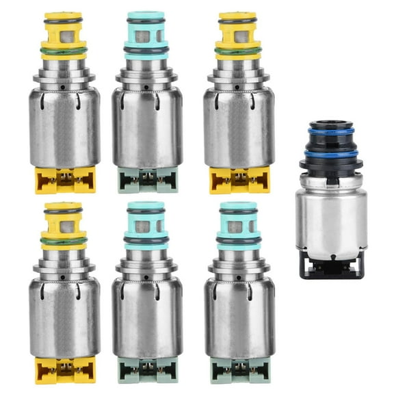 Falleo Clearance 7Pcs Transmission Solenoid Set for Chevy Cruze LaCrosse Malibu 6T45E 6T40