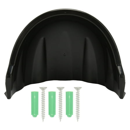 Falleo Clearance ABS Plastic Sun Rain Shade Outdoor Security Camera Cover Shield for Outdoor Camera Black