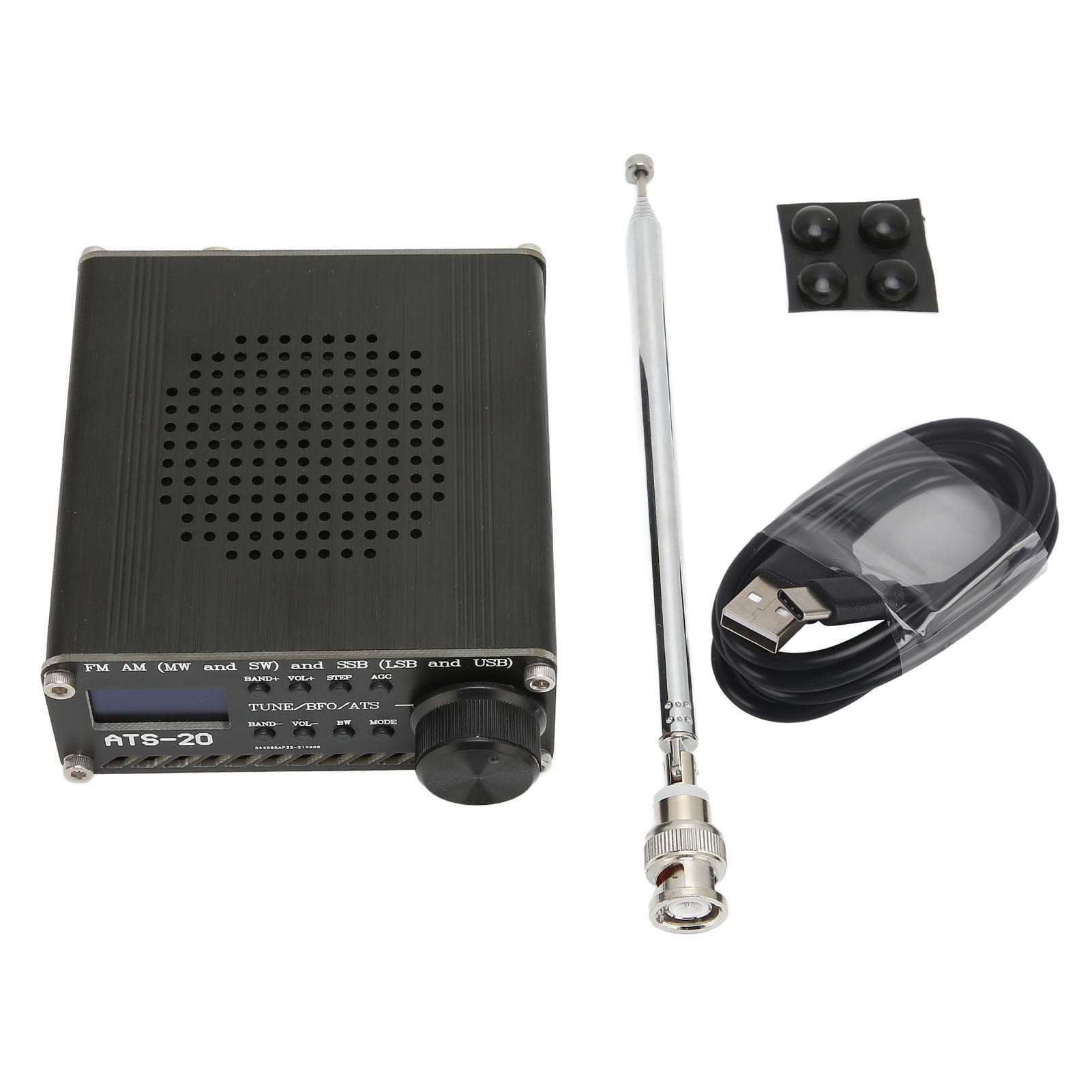 Falleo Clearance AM FM Shortwave Radio Multifunction Aluminium Alloy ...
