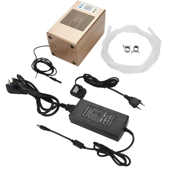 Falleo Clearance Aquarium Cooling Machine Water Chiller Fish Tank Cooler for Home Dormitory 70W