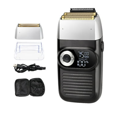 Falleo Clearance Bald Head Shaver Barber Clipper Electric Razor for Men Foil Shaver Cordless LED Display Professional Barber Clipper