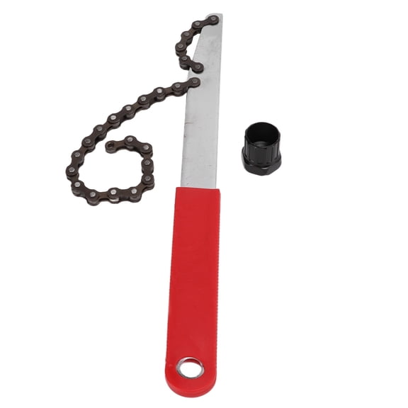 Falleo Clearance Bike Chain Whip Tool Kit Non Slip Bicycle Cassette Removal Tool Kit for Cycling Road and Mountain Bike
