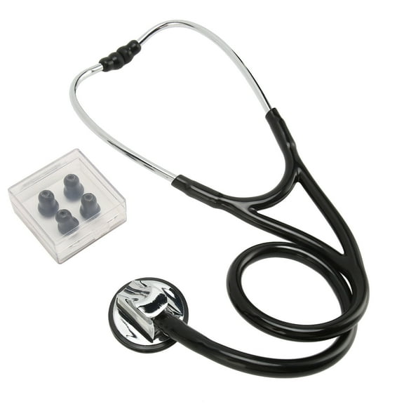 Falleo Clearance Cardiology Stethoscope Professional Single Head Medical Stethoscope for Nurses and Doctors Black