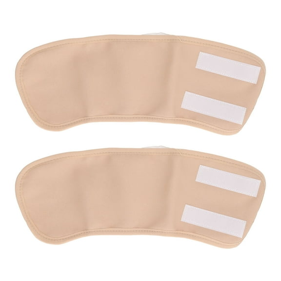 Falleo Clearance Castor Oil Foot Pack Reusable Oil Proof Soft Cotton Fabric Adjustable Castor Oil Wrap for Feet